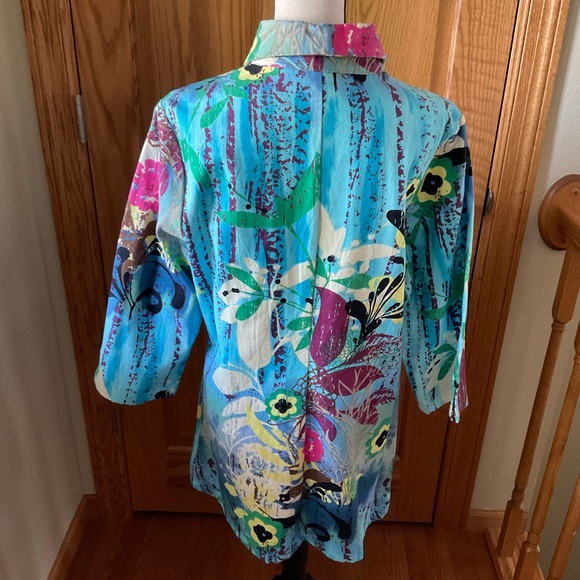 Shana K Button Down Coat, Women’s Sz L - Picture 5 of 13